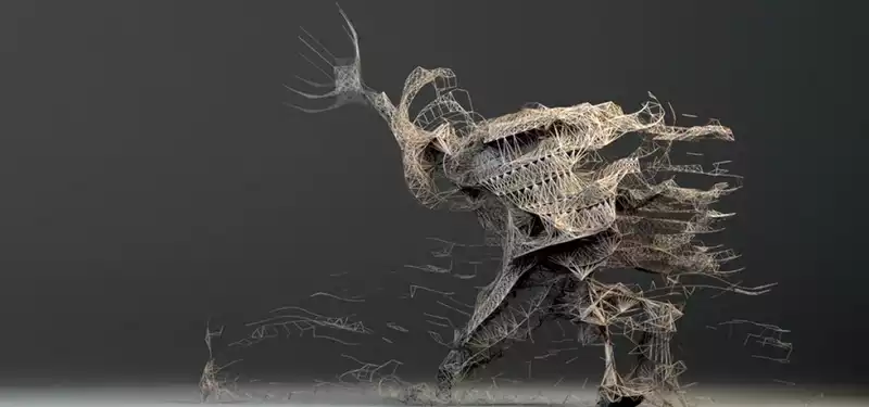 "Kung Fu Motion Visualization" by Tobias Gremmler