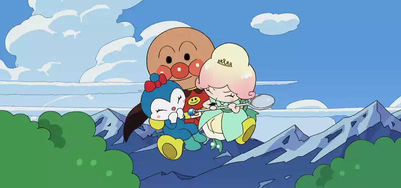 The anime "Anpanman" is available for free on Fox's Tubi.