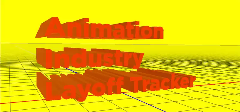 2023 Animation Industry Layoff Tracker