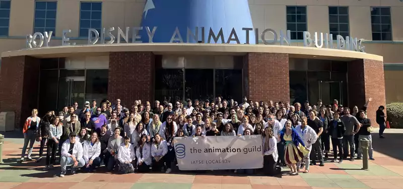 Production workers at Walt Disney Animation Studios have voted to unionize, but the studio has refused to recognize them voluntarily.