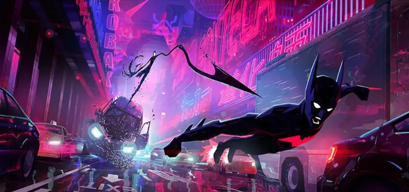 The "Batman Beyond" feature has been pitched by "My Dad Bounty Hunter" co-creator Patrick Harpin and "Spider-Verse" artist Yuhki Demers