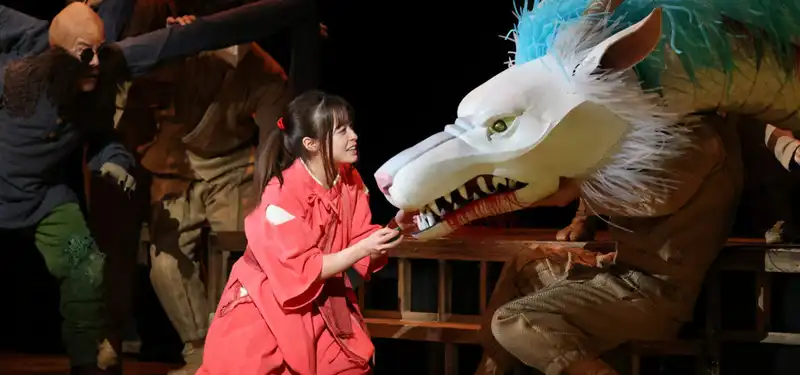 The stage adaptation of Miyazaki's "Spirited Away" is coming to Hulu Japan for two days this summer